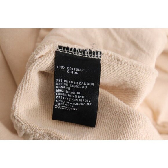 Brunette the Label Women's Size S/M Ivory Sand Best Friend High Rise Jogger Pant - Picture 6 of 8